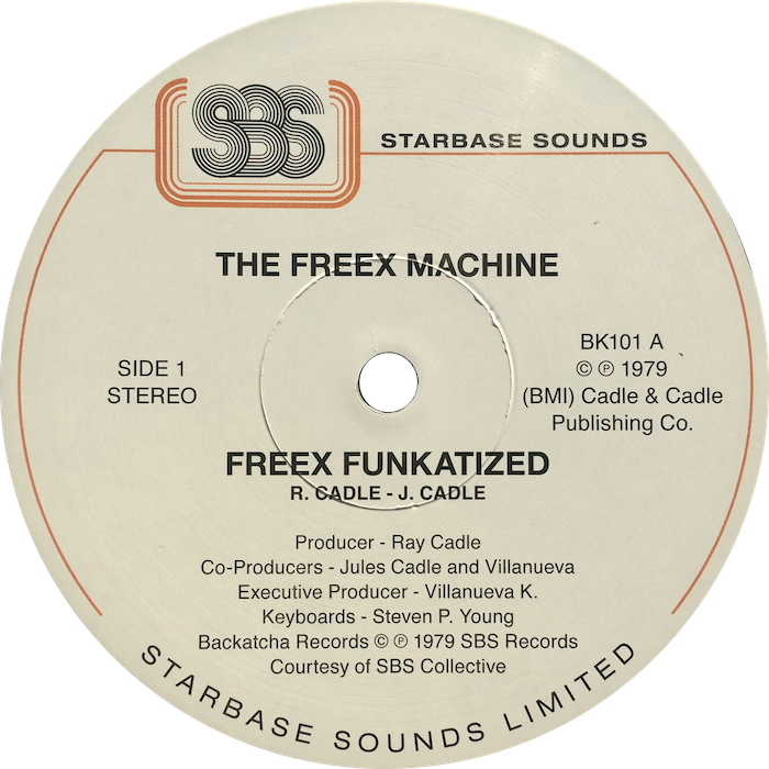 The Freex Machine - Freex Funkatized | Backatcha Records (BK101) - main