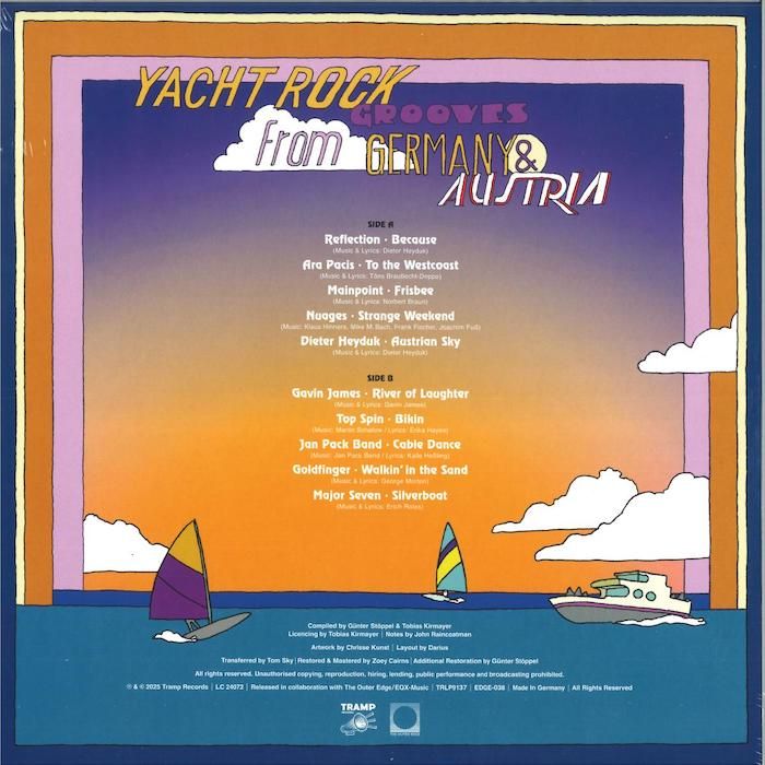 Various - Under And Above The Clouds (Yacht Rock Grooves From Germany & Austria 1979-1991) | Tramp Records (TRLP-9137) - 2 Various - Under And Above The Clouds (Yacht Rock Grooves From Germany & Austria 1979-1991) | Tramp Records (TRLP-9137) - 2