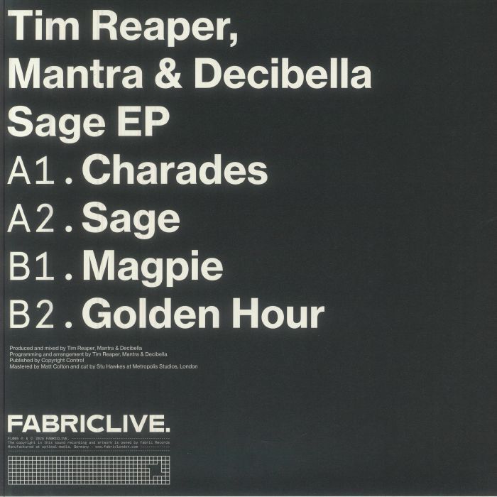 Mantra , Tim Reaper , Decibella - Sage - EP | FabricLive (FL005) - 2 Mantra , Tim Reaper , Decibella - Sage - EP | FabricLive (FL005) - 2