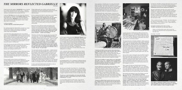 Gabrielle Roth & The Mirrors - Selected Works 1985-2005 | Time Capsule (TIME010R) - 2