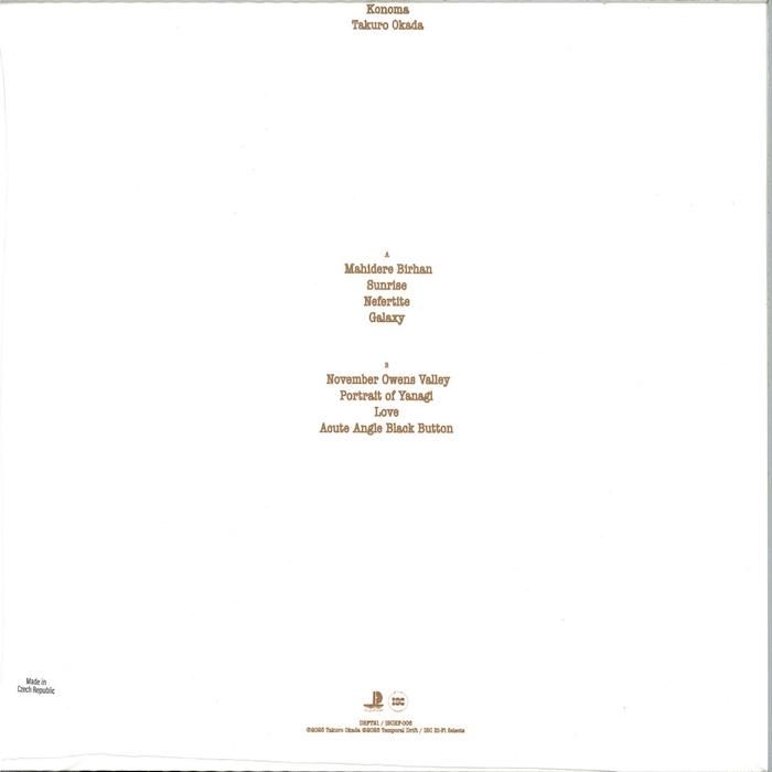 Takuro Okada - Konoma | Temporal Drift (DRFT21) - 2 Takuro Okada - Konoma | Temporal Drift (DRFT21) - 2