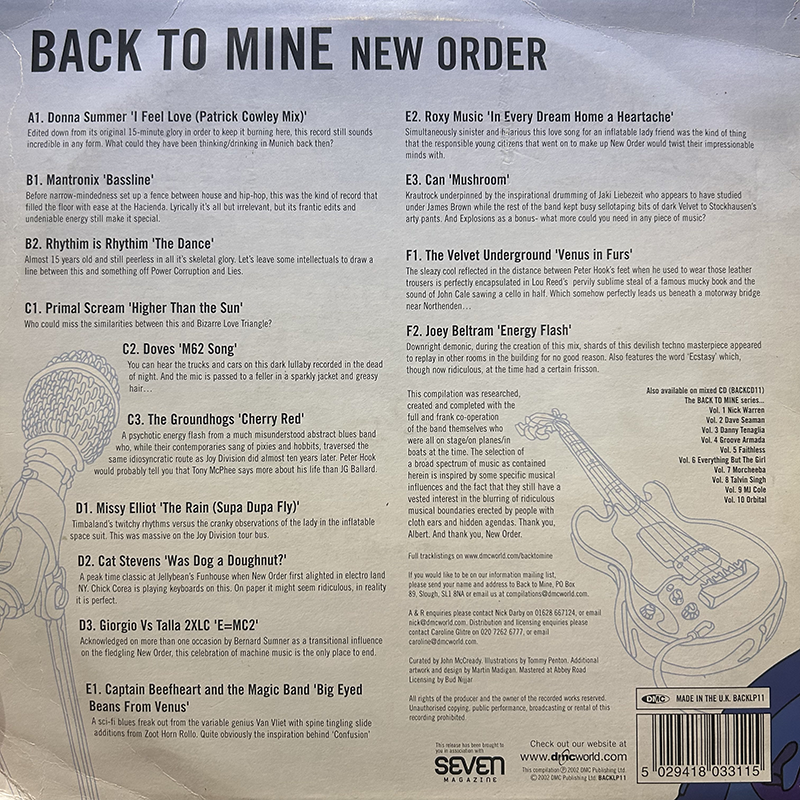 New Order - Back To Mine | DMC (BACKLP11) - 2 New Order - Back To Mine | DMC (BACKLP11) - 2
