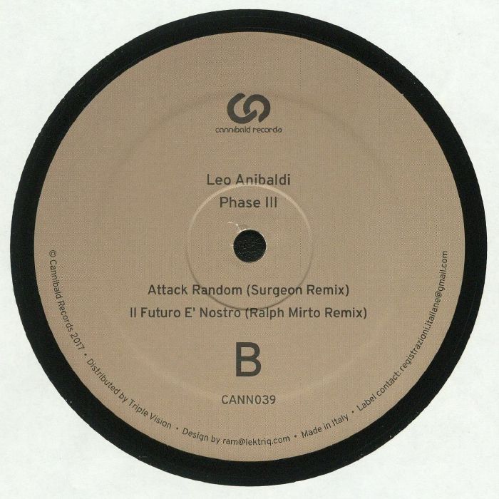 Leo Anibaldi - Phase III | Cannibald Records (CANN039) - 2