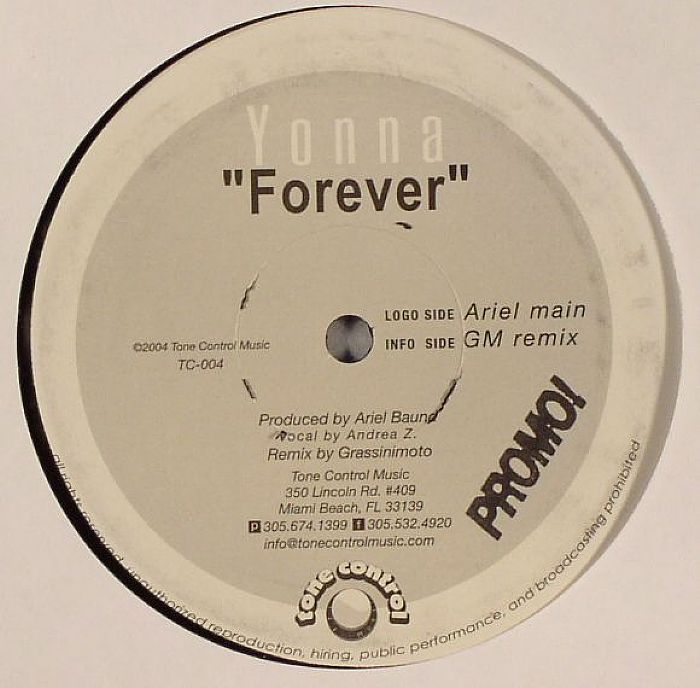 Yonna - Forever | Tone Control Music (TC-004)