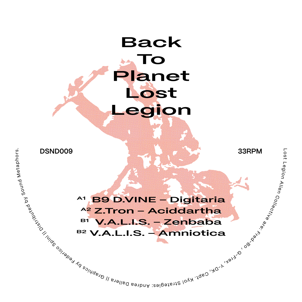 Various - Back To Planet Lost Legion | Dualismo Sound (DSND009) - 3