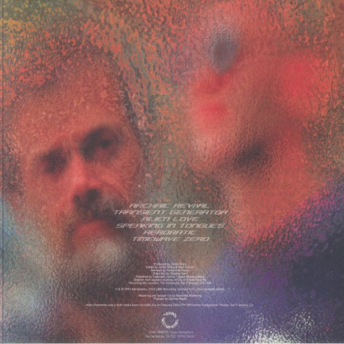 Spacetime Continuum With Terence McKenna - Alien Dreamtime | Sound Metaphors Records (SMR029) - 2 Spacetime Continuum With Terence McKenna - Alien Dreamtime | Sound Metaphors Records (SMR029) - 2