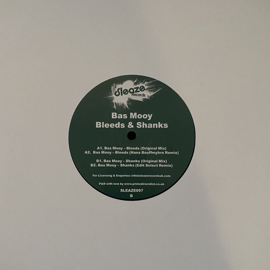 Bas Mooy - Bleeds & Shanks | Sleaze Records (SLEAZE097) - main Bas Mooy - Bleeds & Shanks | Sleaze Records (SLEAZE097) - main