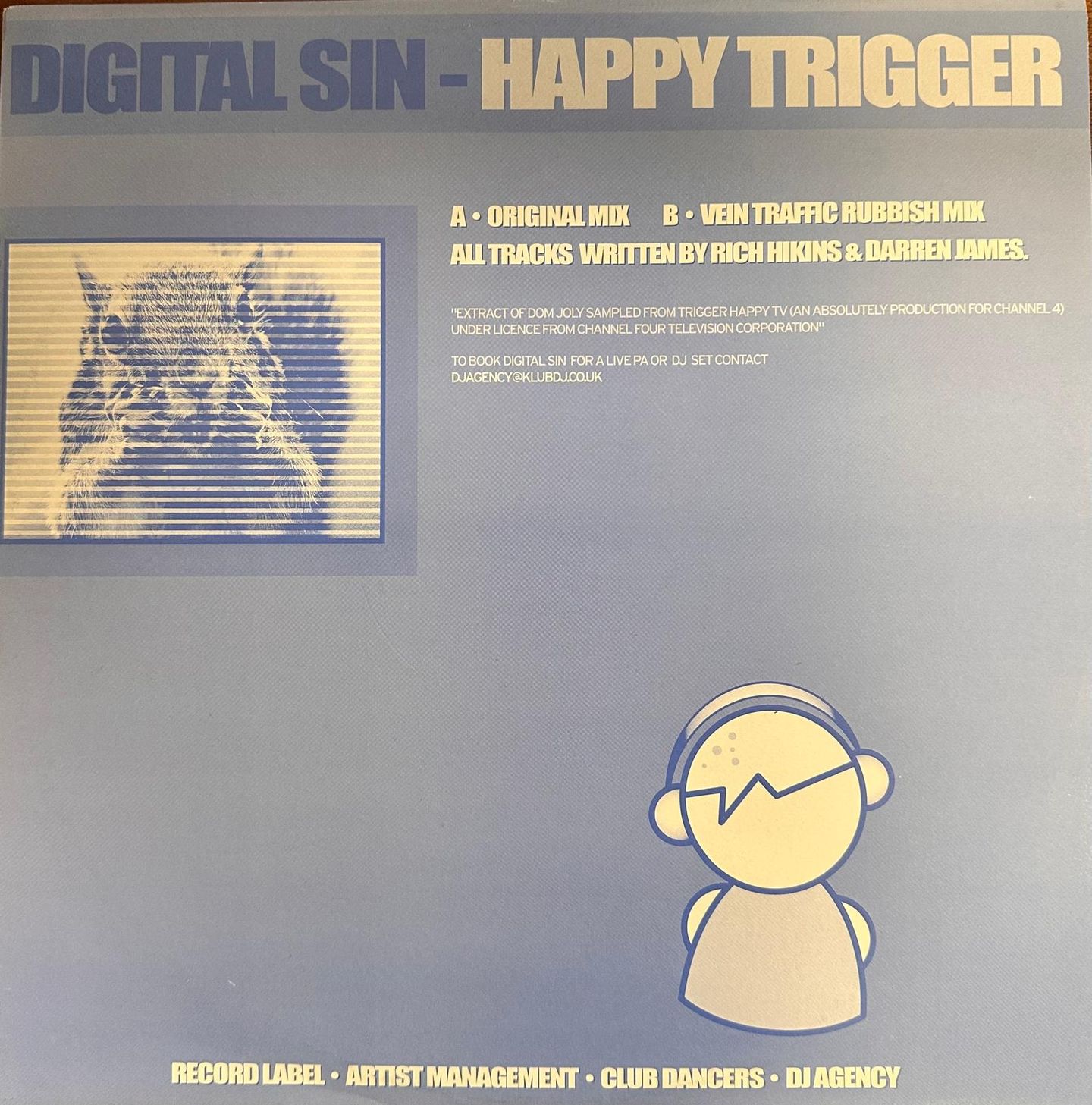 Digital Sin - Happy Trigger | Klub DJ (KDJ 001) - main