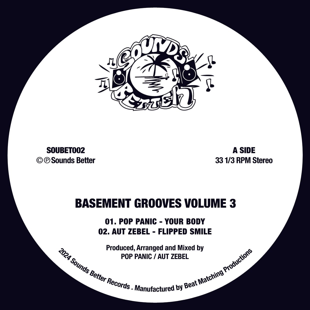 Various Artists - Basement Grooves Volume 3 | Sounds Better (SOUBET002) - 2 Various Artists - Basement Grooves Volume 3 | Sounds Better (SOUBET002) - 2