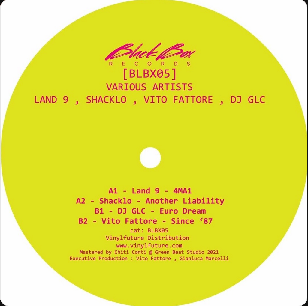 Vito Fattore & Land 9 & Dj GLC & Shacklo - Various Artists | Black Box Records (BLBX05) - main Vito Fattore & Land 9 & Dj GLC & Shacklo - Various Artists | Black Box Records (BLBX05) - main