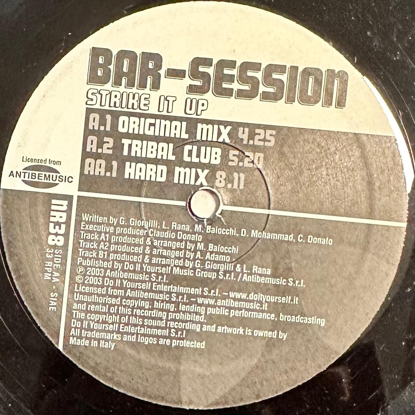 Bar-Session - Strike It Up | Nitelite Records (NR38) - 2 Bar-Session - Strike It Up | Nitelite Records (NR38) - 2