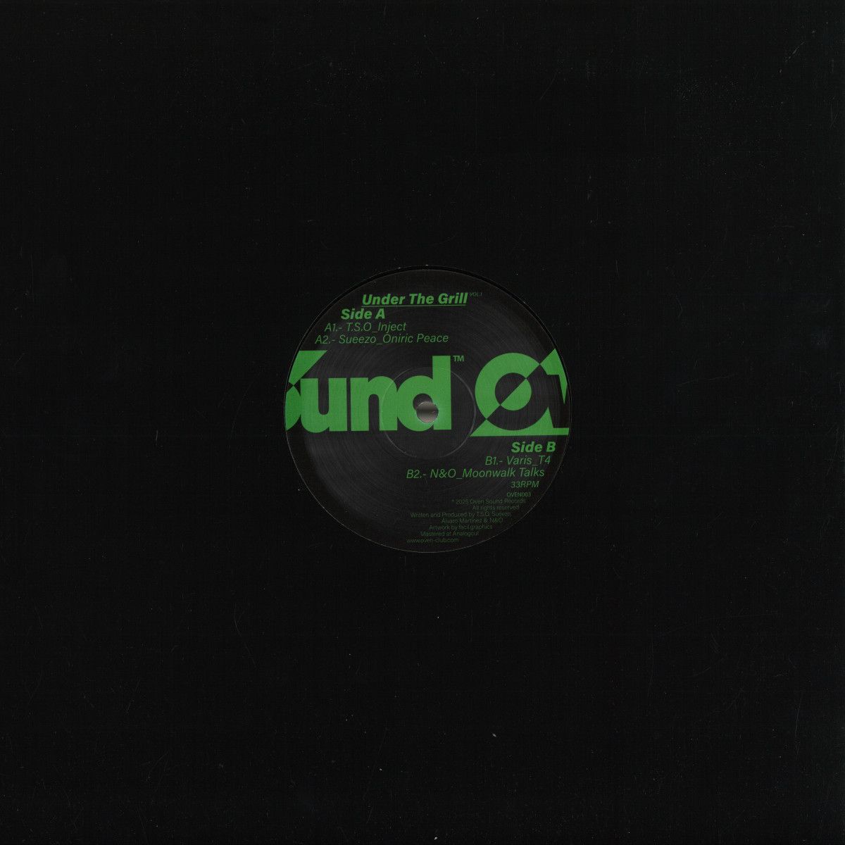 Various - Under The Grill Vol. 1 | Oven Sound (OVEN003) - 2 Various - Under The Grill Vol. 1 | Oven Sound (OVEN003) - 2