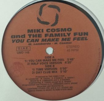 Miki Cosmo And The Family Fun - You Can Make Me Feel | Underground Music Department (UMD) (UMD 148) - main Miki Cosmo And The Family Fun - You Can Make Me Feel | Underground Music Department (UMD) (UMD 148) - main