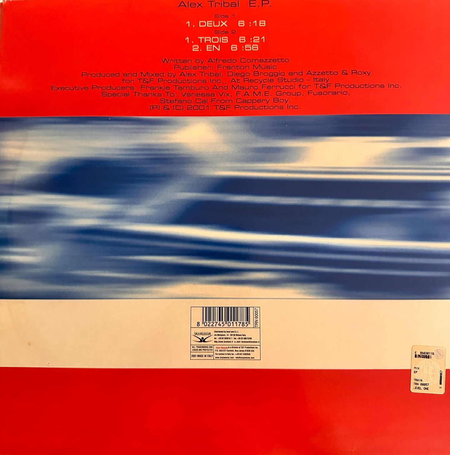 Alex Tribal - E.P. | Train! Records (TRN 60057) - 2