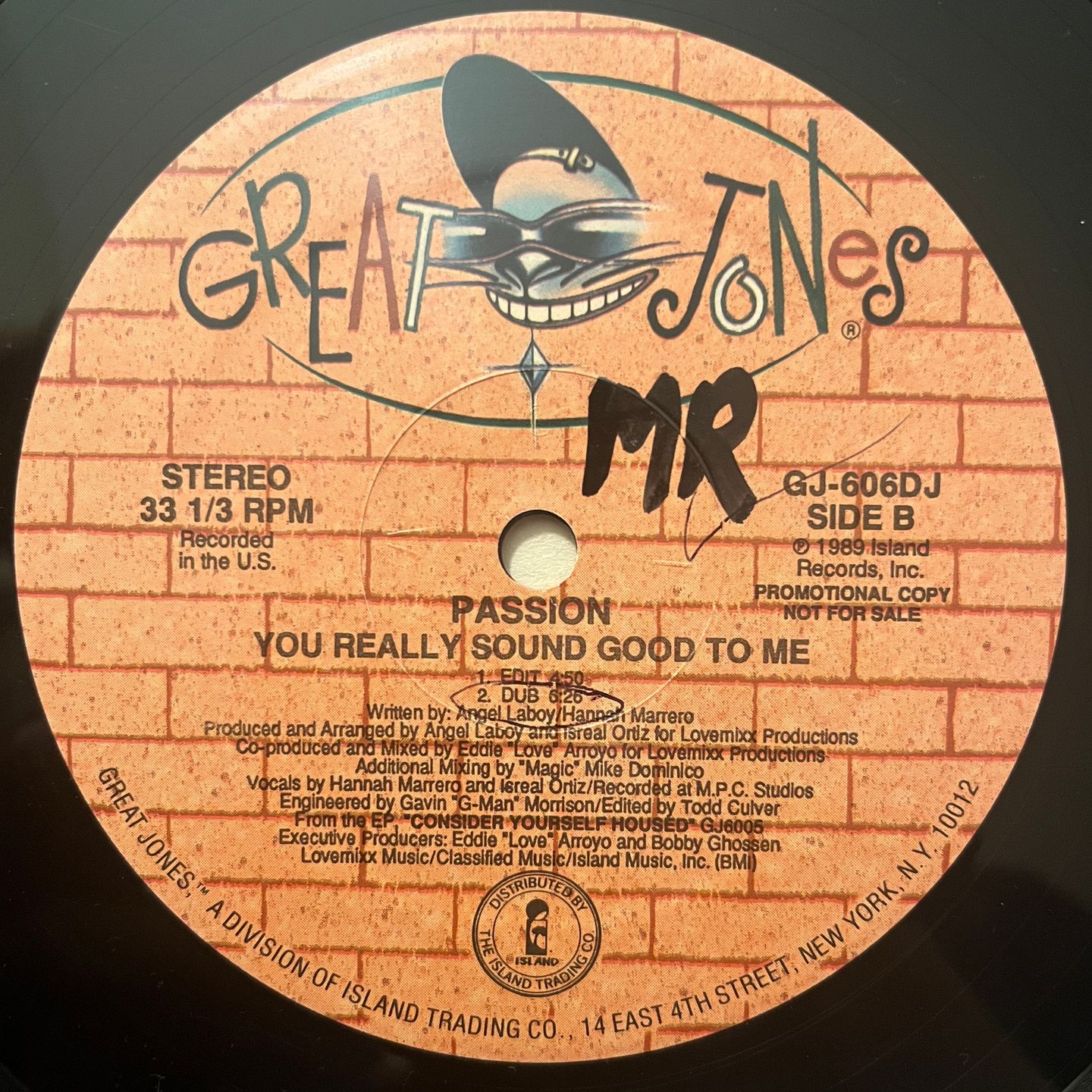 Passion - You Really Sound Good To Me | Great Jones (GJ-606DJ) - 3 Passion - You Really Sound Good To Me | Great Jones (GJ-606DJ) - 3