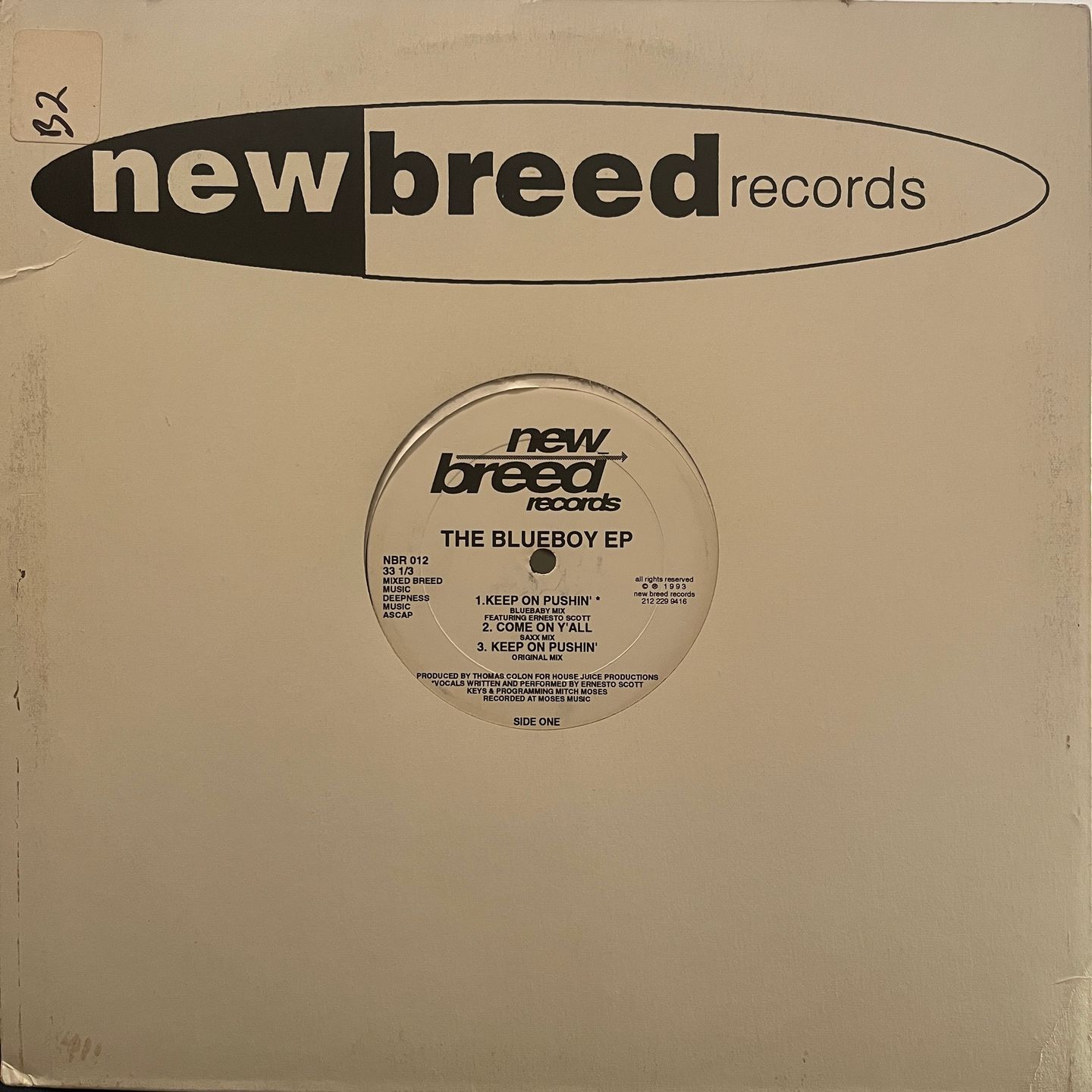 Thomas Colon - The Blueboy EP | New Breed (NBR 012)