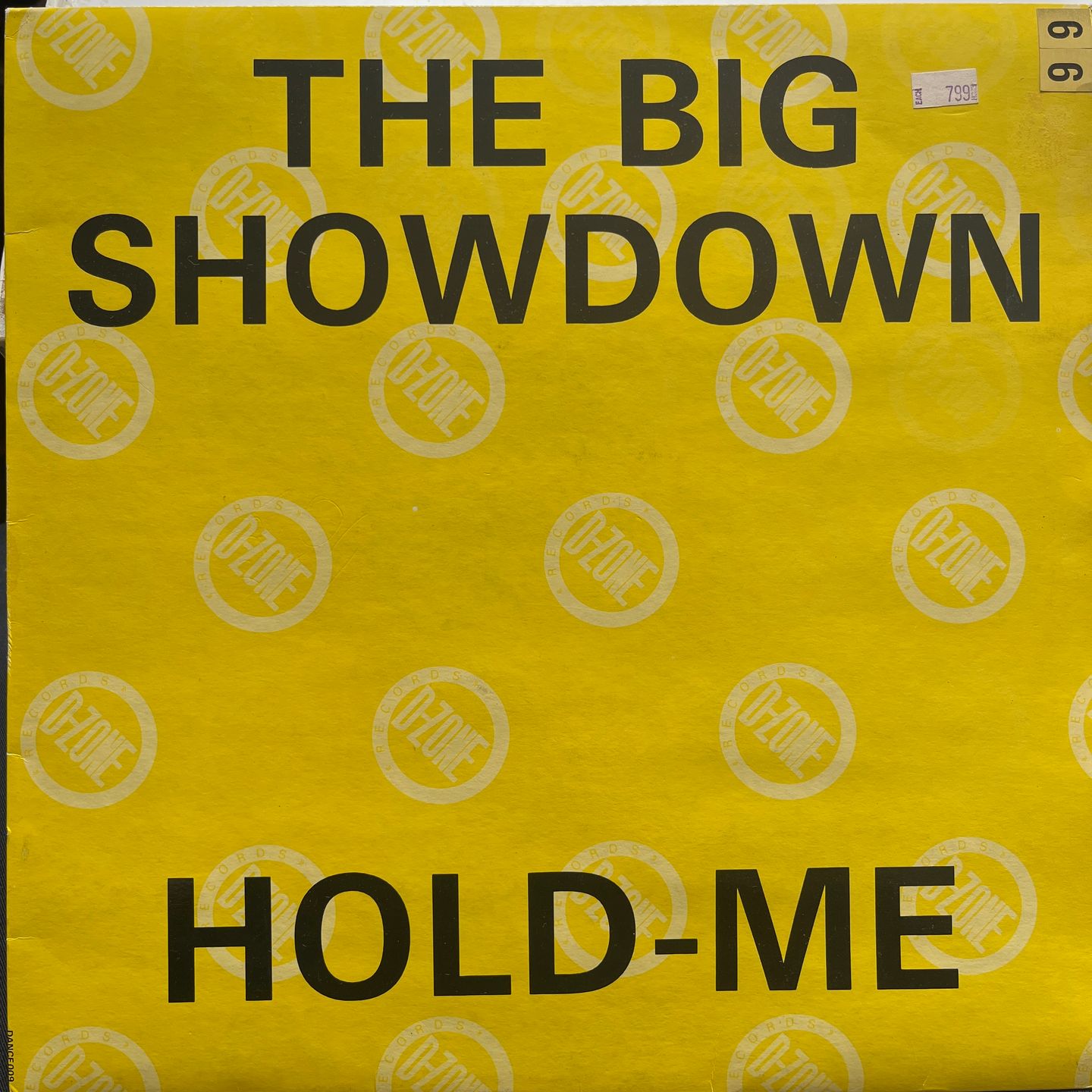The Big Showdown - Hold Me | D-Zone Records (DANCE 009)