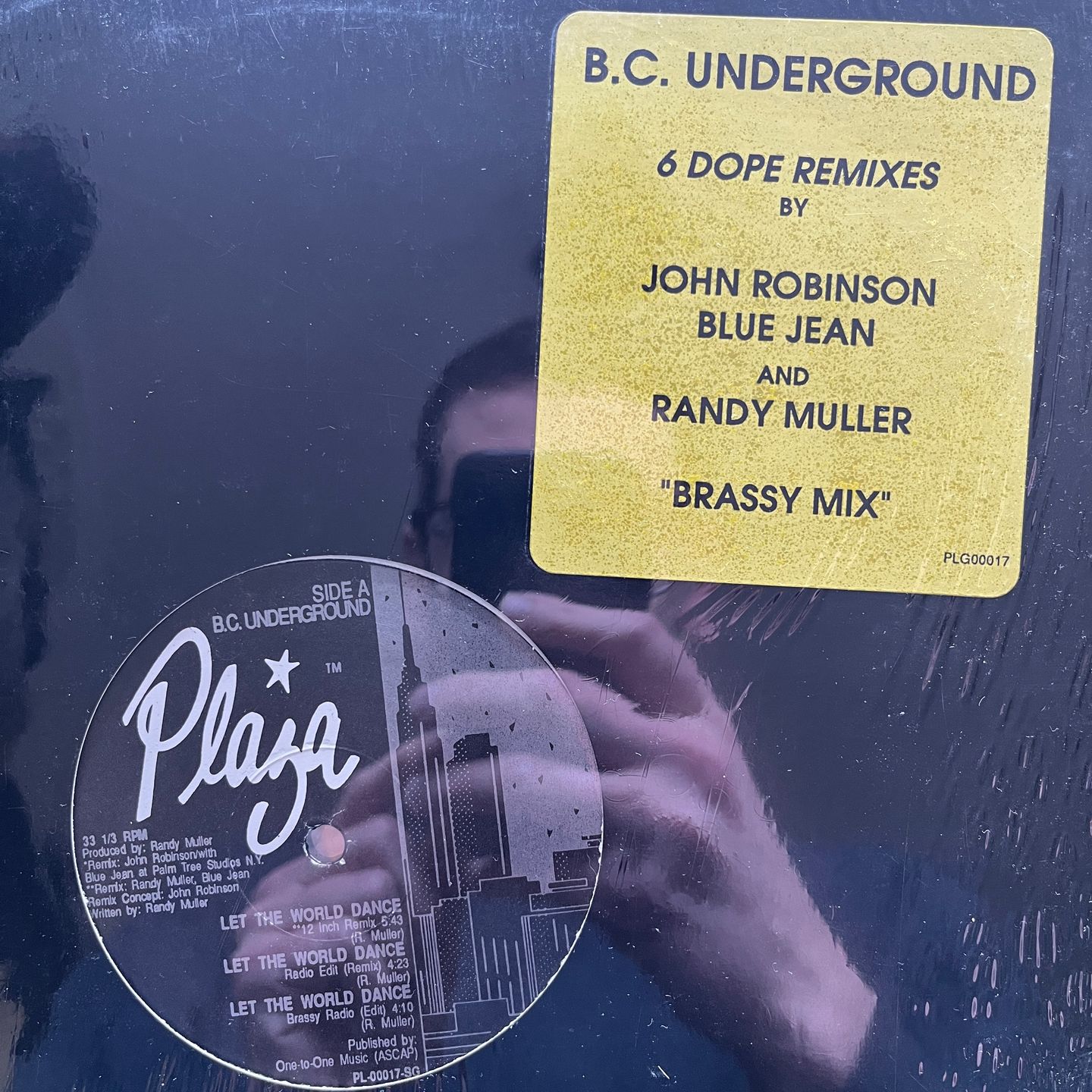 B.C. Underground - Let The World Dance | Plaza Records (PL-00017-SG) - main B.C. Underground - Let The World Dance | Plaza Records (PL-00017-SG) - main