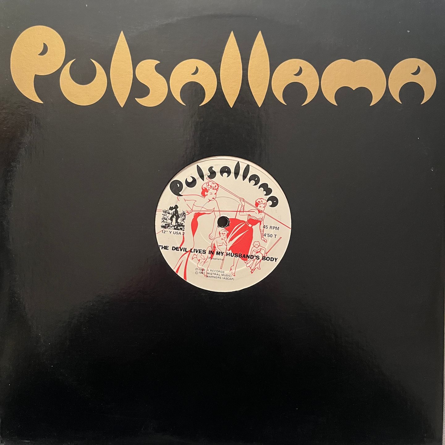 Pulsallama - The Devil Lives In My Husband's Body | Y America (12" Y USA 2)
