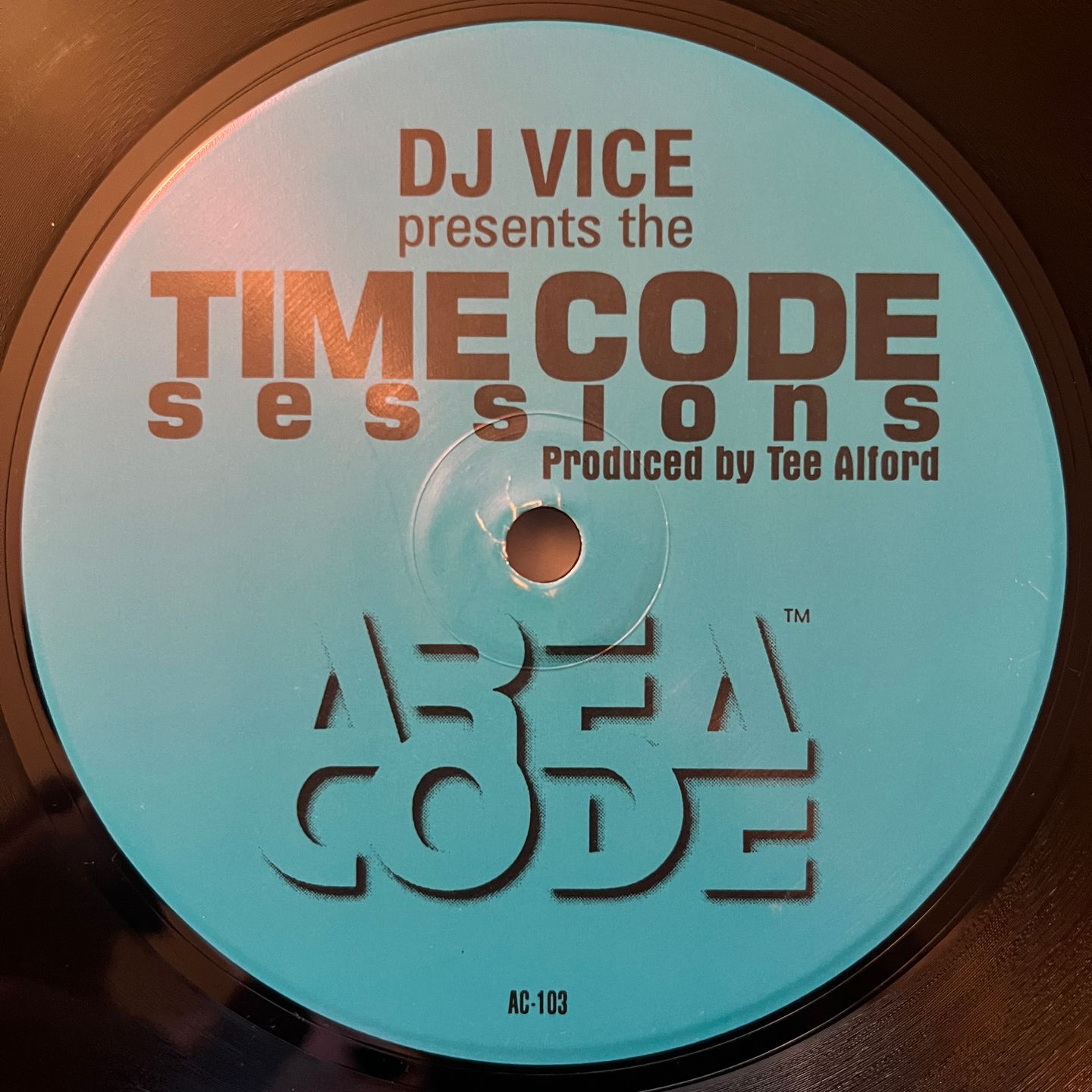 DJ Vice - Time Code Sessions | Area Code Records (AC-103) - 2 DJ Vice - Time Code Sessions | Area Code Records (AC-103) - 2