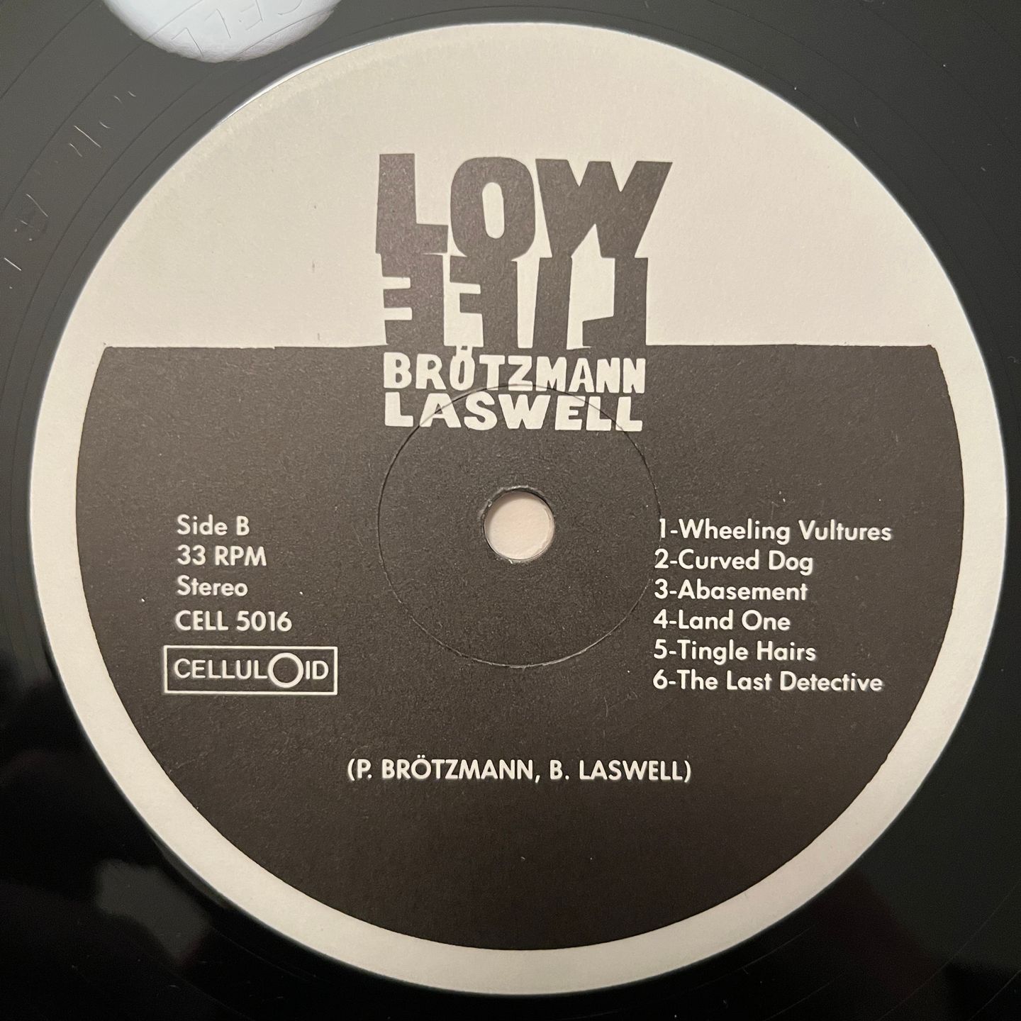 Peter Brötzmann - Bill Laswell - Low Life | Celluloid (CELL 5016) - 4