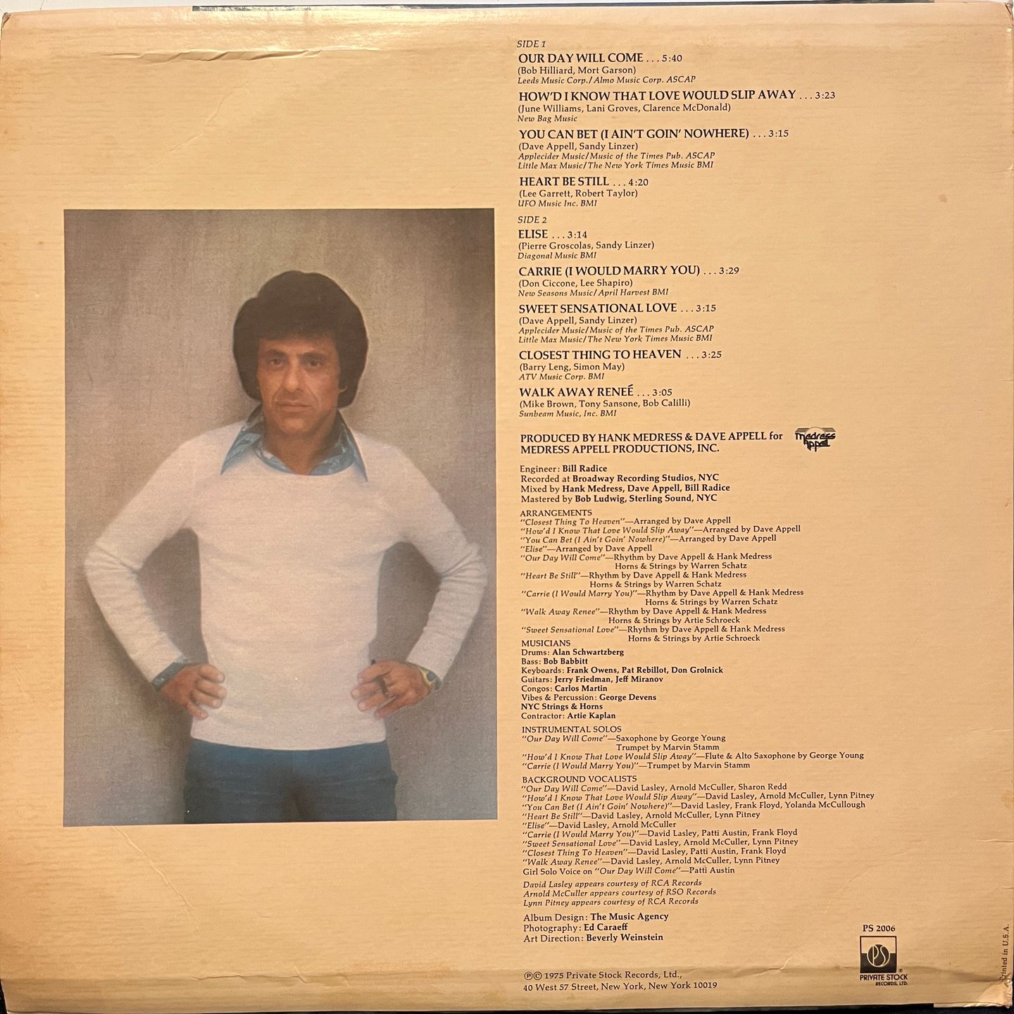 Frankie Valli - Our Day Will Come | Private Stock (PS 2006) - 2 Frankie Valli - Our Day Will Come | Private Stock (PS 2006) - 2