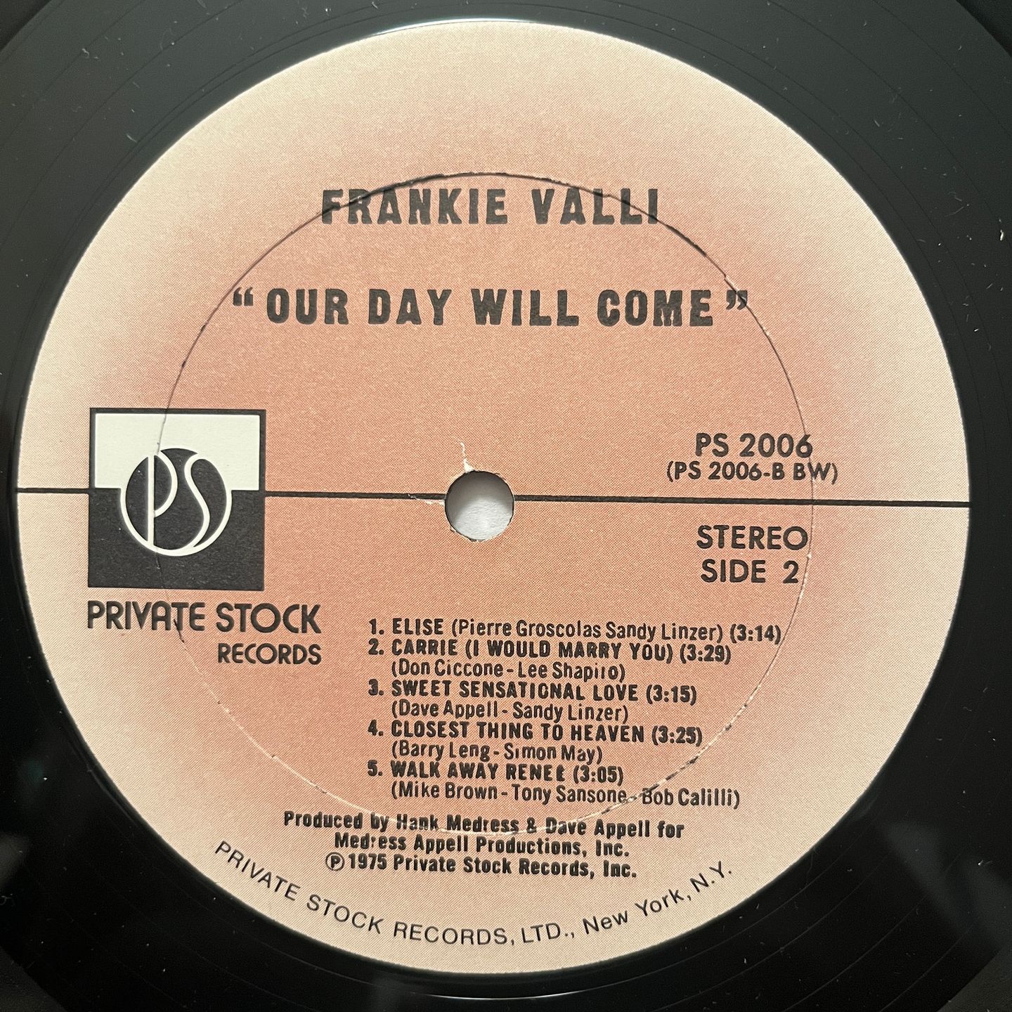 Frankie Valli - Our Day Will Come | Private Stock (PS 2006) - 4 Frankie Valli - Our Day Will Come | Private Stock (PS 2006) - 4