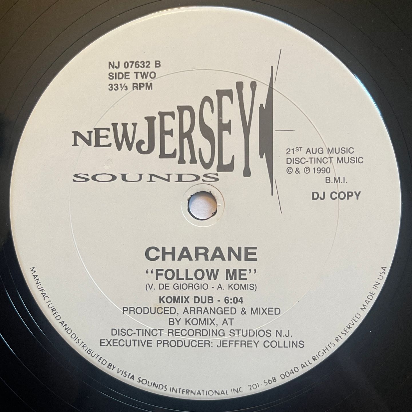 Charane - Follow You | New Jersey Sounds (NJ 07632) - 3