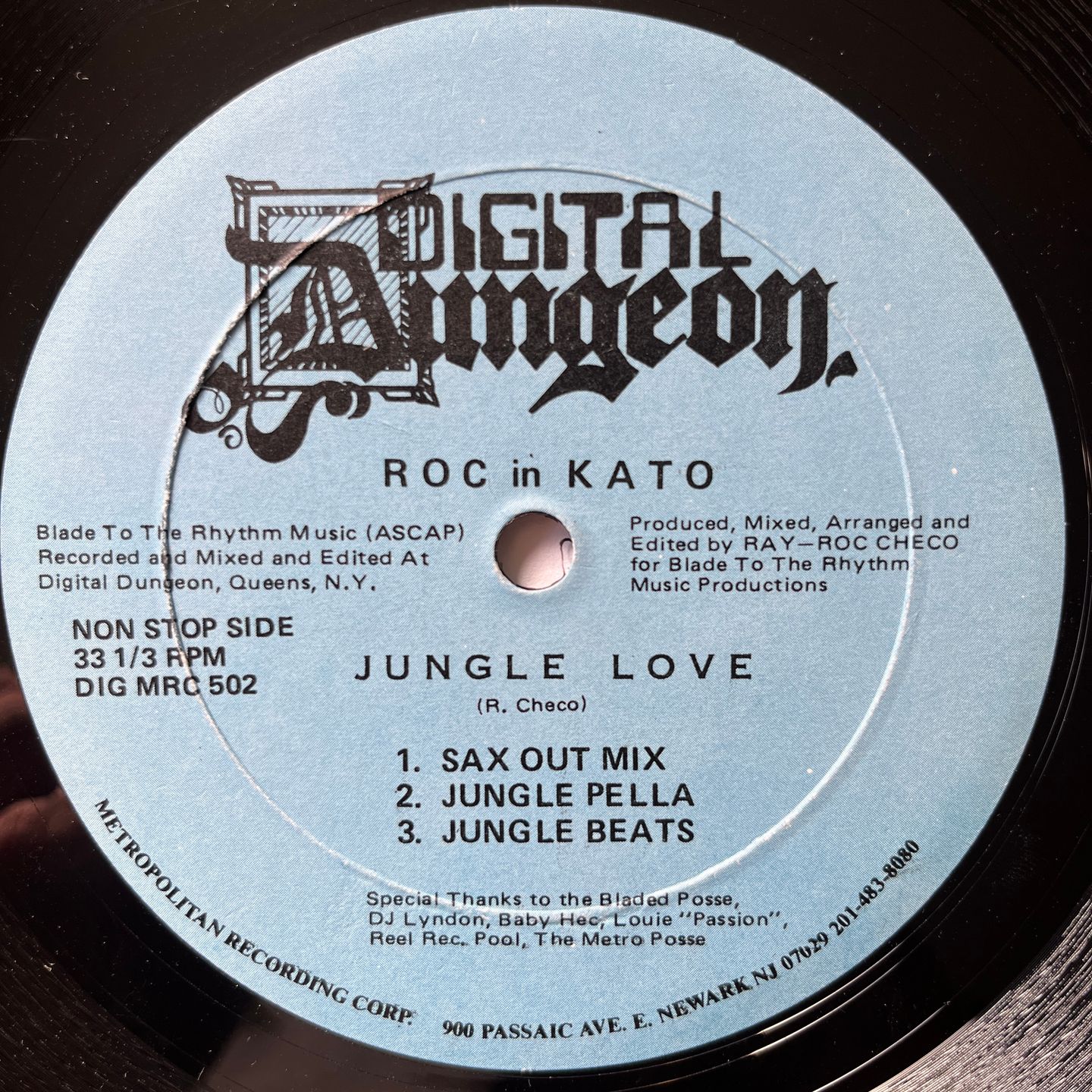 Roc & Kato - Jungle Love | Digital Dungeon Records (DIGMRC 502) - 2