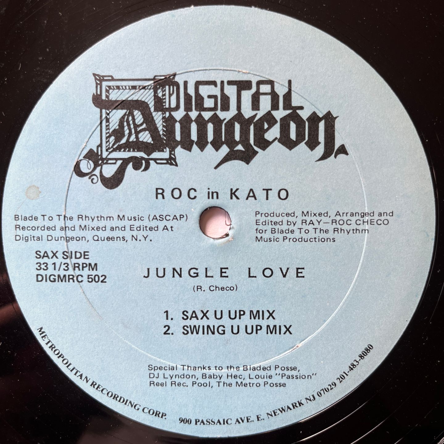 Roc & Kato - Jungle Love | Digital Dungeon Records (DIGMRC 502) - main
