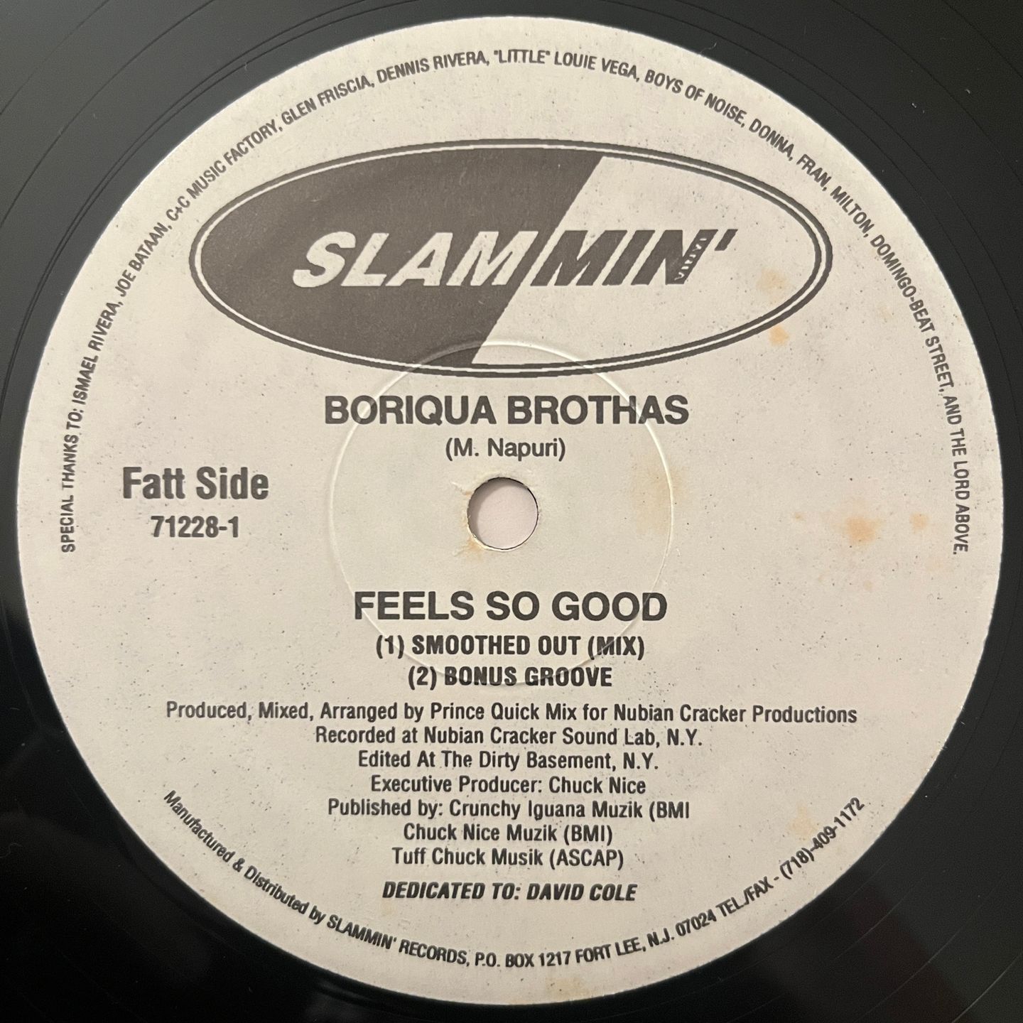 Boriqua Brothas - Echa Pa Lante | Slammin' Records (71228-1) - 2