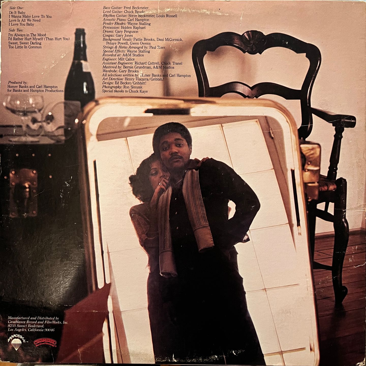 Randy Brown - Welcome To My Room | Parachute Records (RRLP 9005) - 2