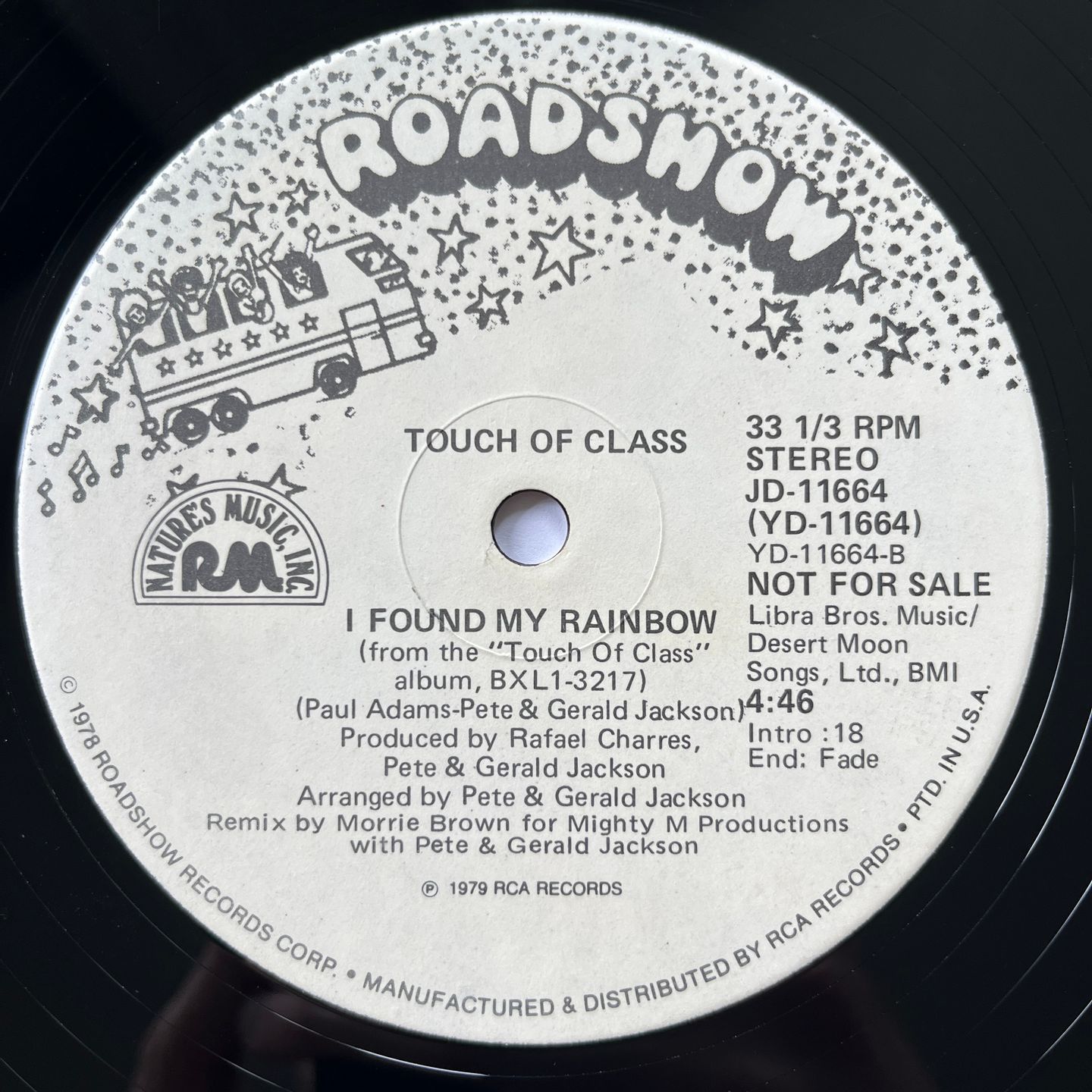 Touch Of Class - I Need Action | Roadshow (JD-11664) - 2