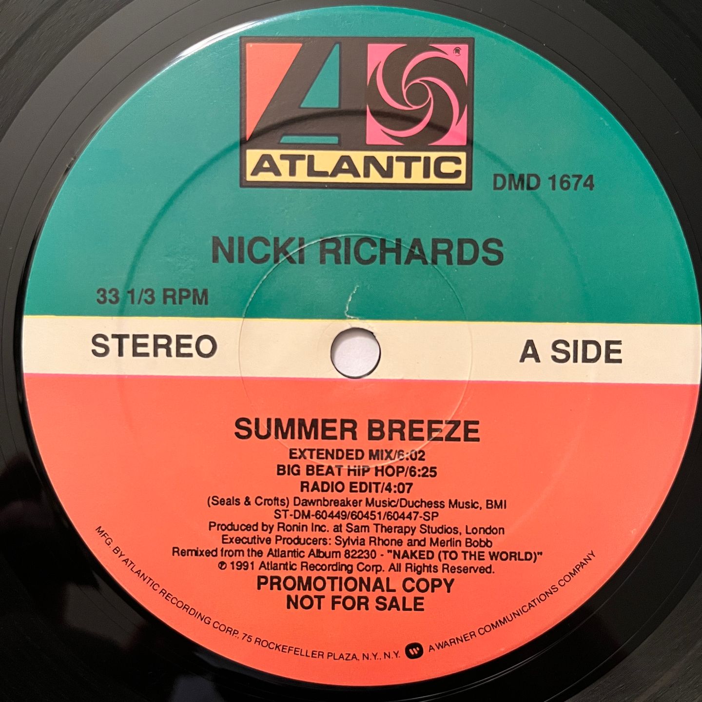 Nicki Richards - Summer Breeze | Atlantic (DMD 1674) - main Nicki Richards - Summer Breeze | Atlantic (DMD 1674) - main