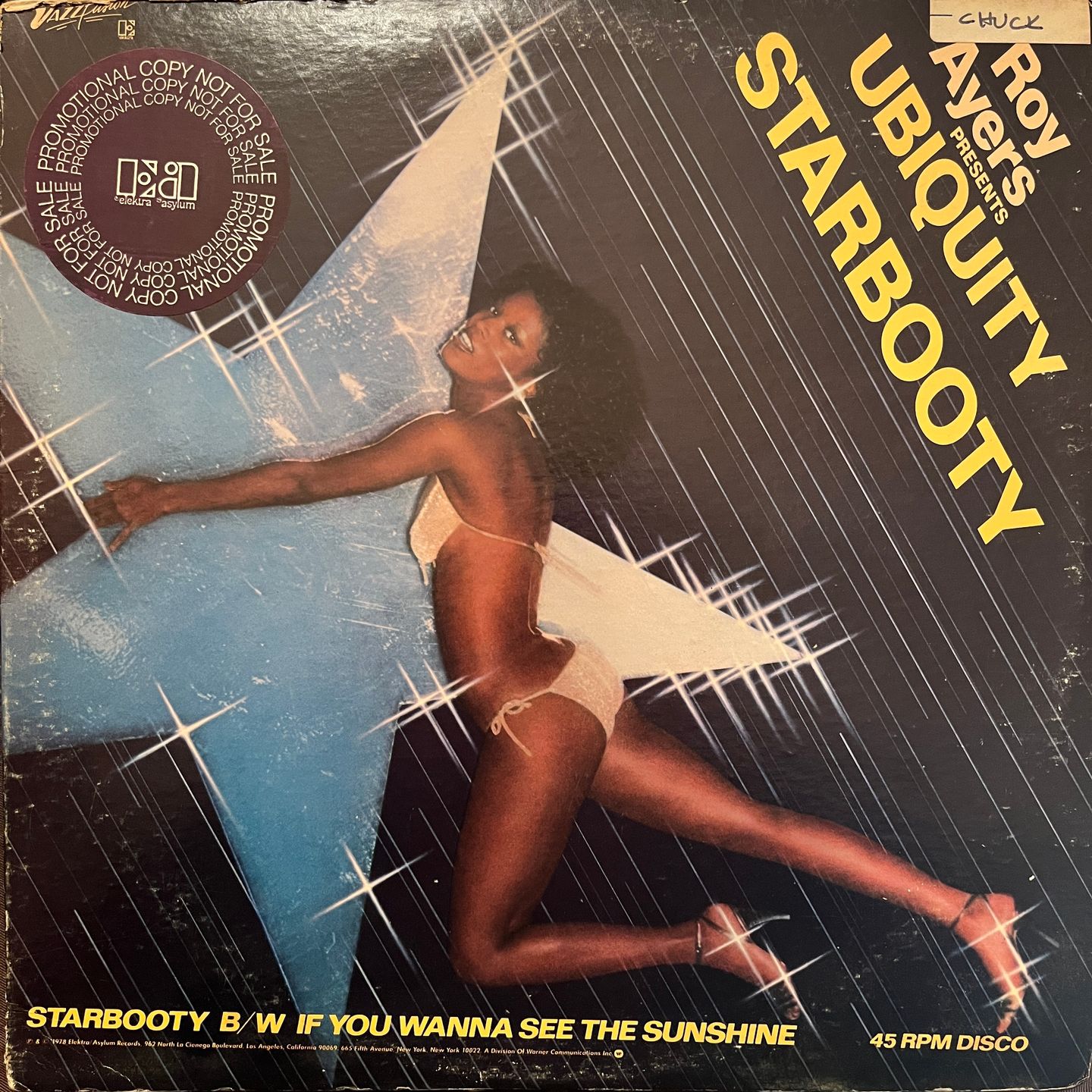 Roy Ayers Presents Ubiquity - Starbooty | Elektra (AS-11382)
