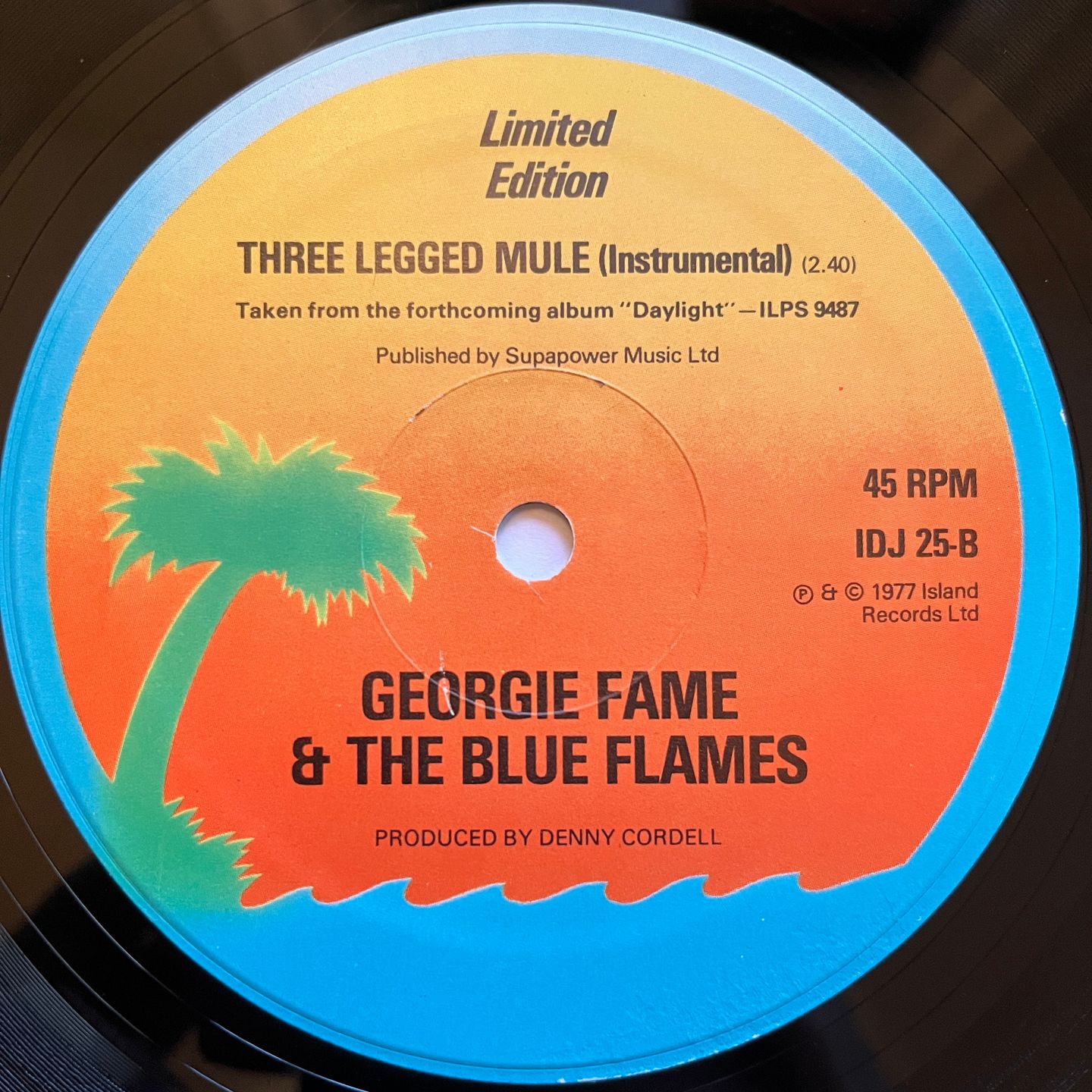 Georgie Fame - Daylight | Island Records (IDJ 25) - 3