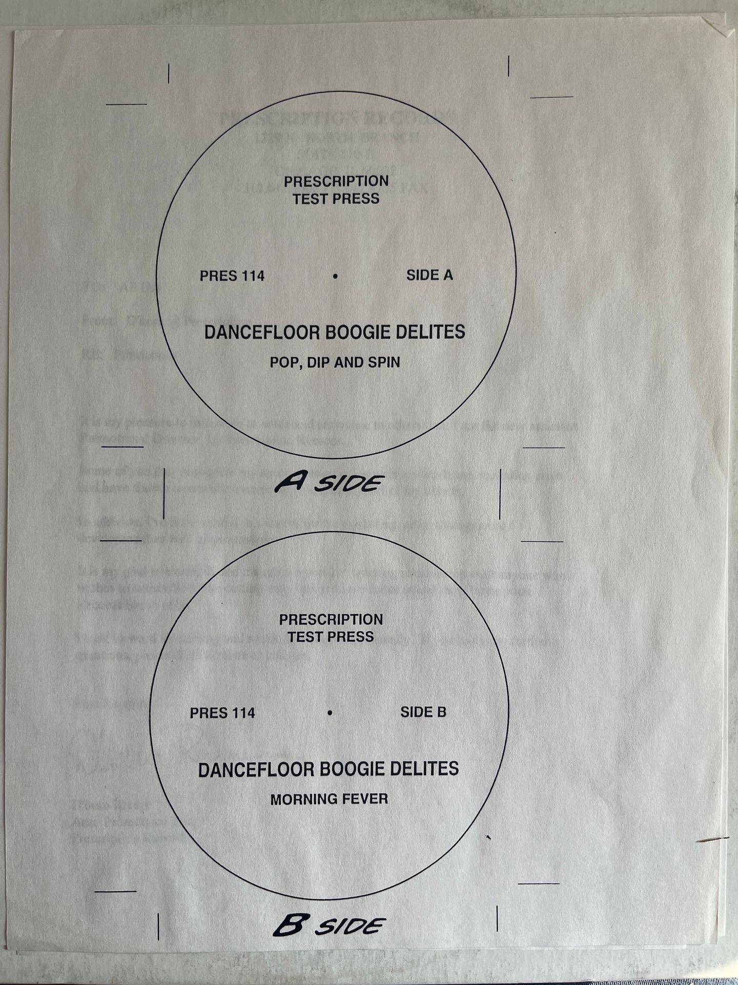 Ron Trent - Dance Floor Boogie Delites | Prescription (PRES114) - 3 Ron Trent - Dance Floor Boogie Delites | Prescription (PRES114) - 3