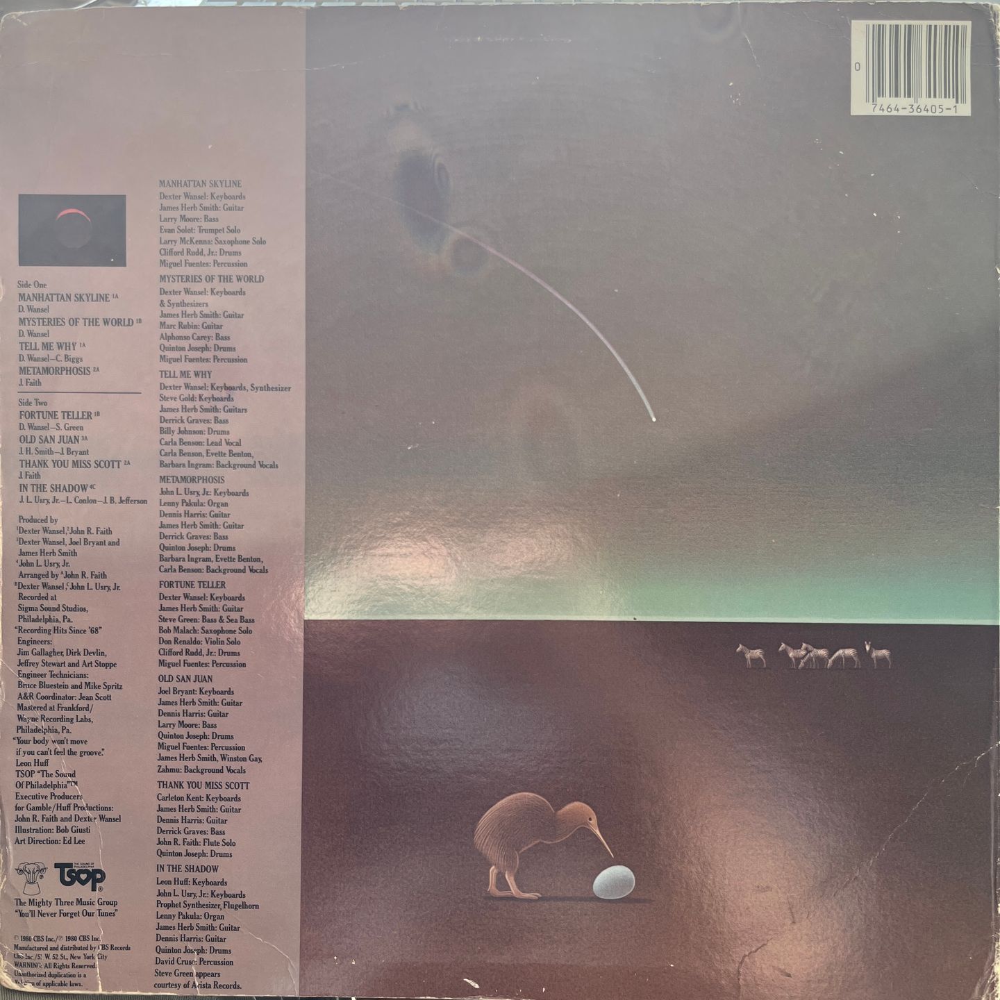 MFSB - Mysteries Of The World | TSOP (JZ 36405) - 2