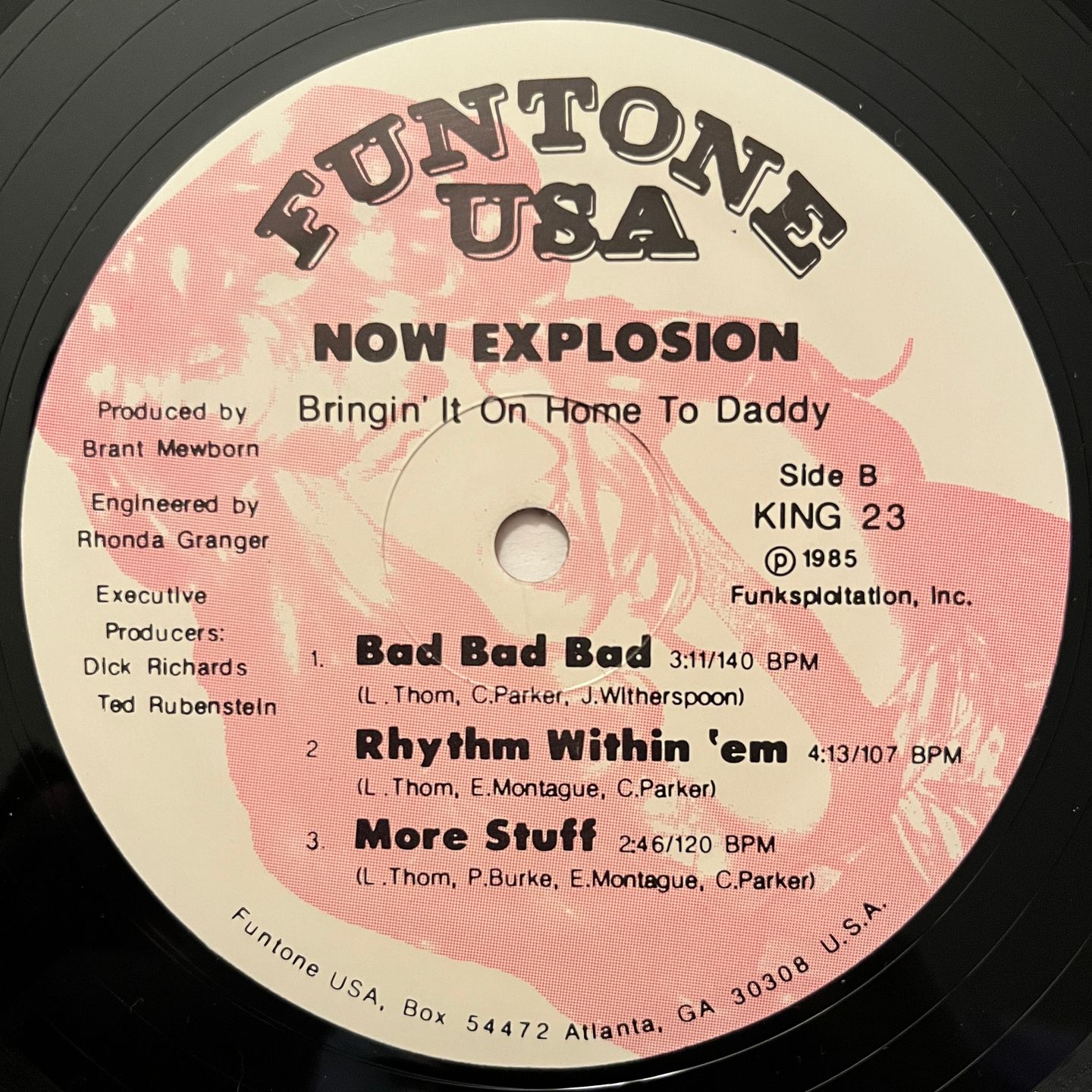 Now Explosion - Bringin' It On Home To Daddy | Funtone USA (KING 23) - 4