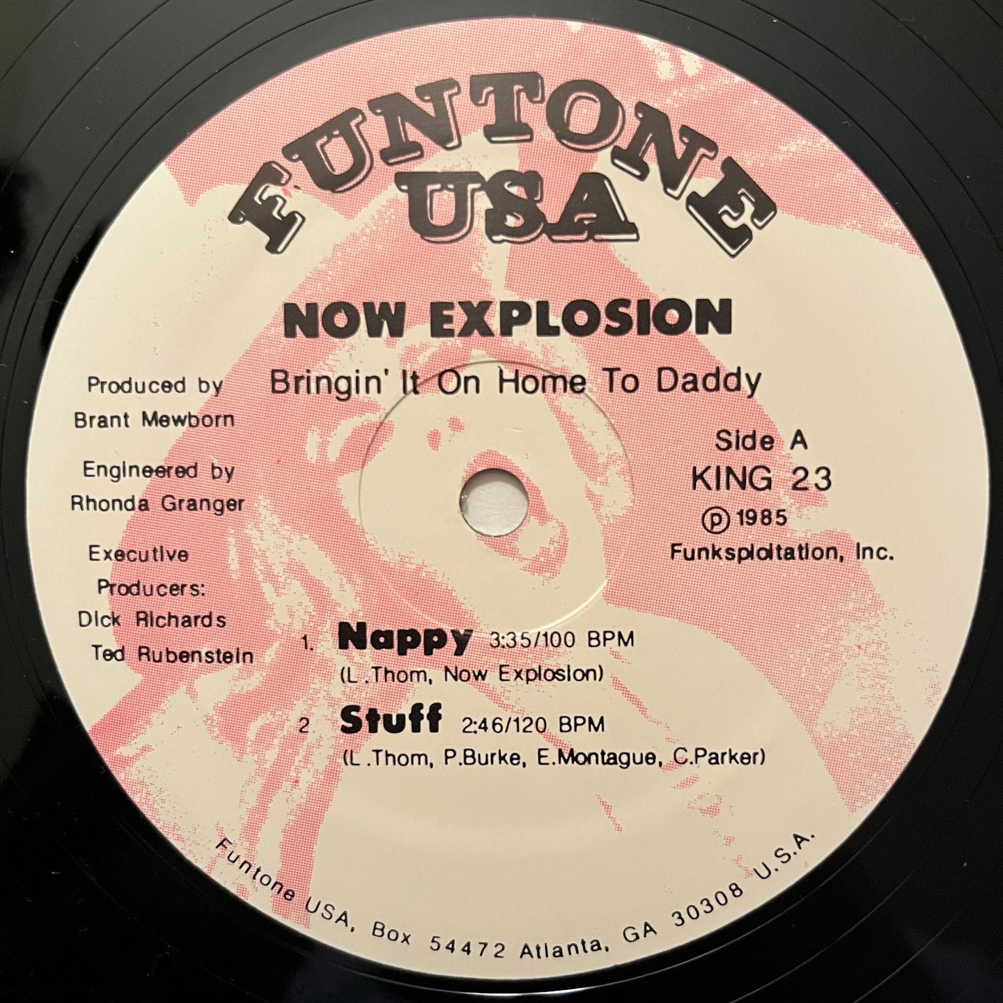 Now Explosion - Bringin' It On Home To Daddy | Funtone USA (KING 23) - 3