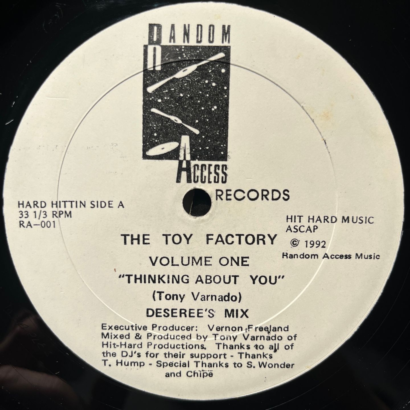 The Toy Factory - Volume One | Random Access Records (RA-001) - main
