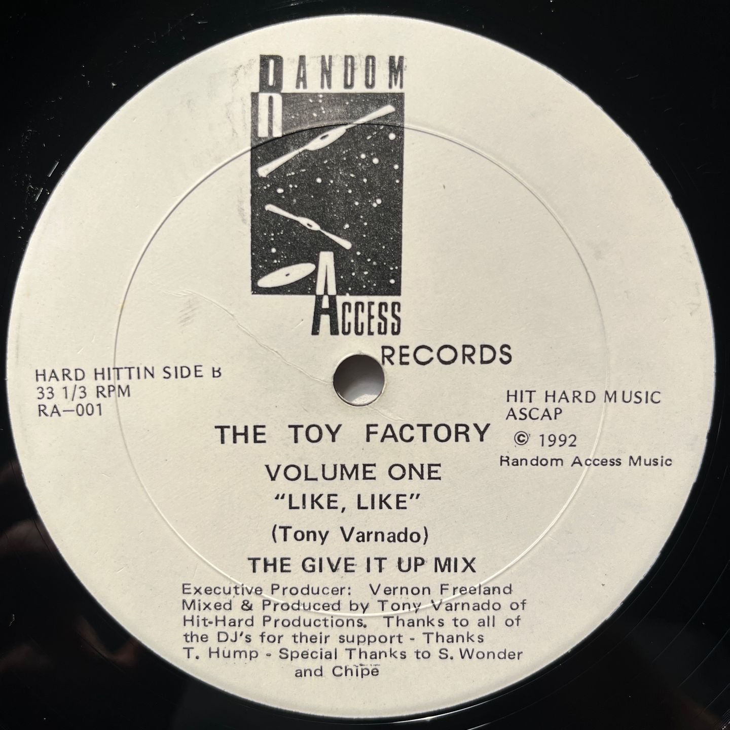 The Toy Factory - Volume One | Random Access Records (RA-001) - 2