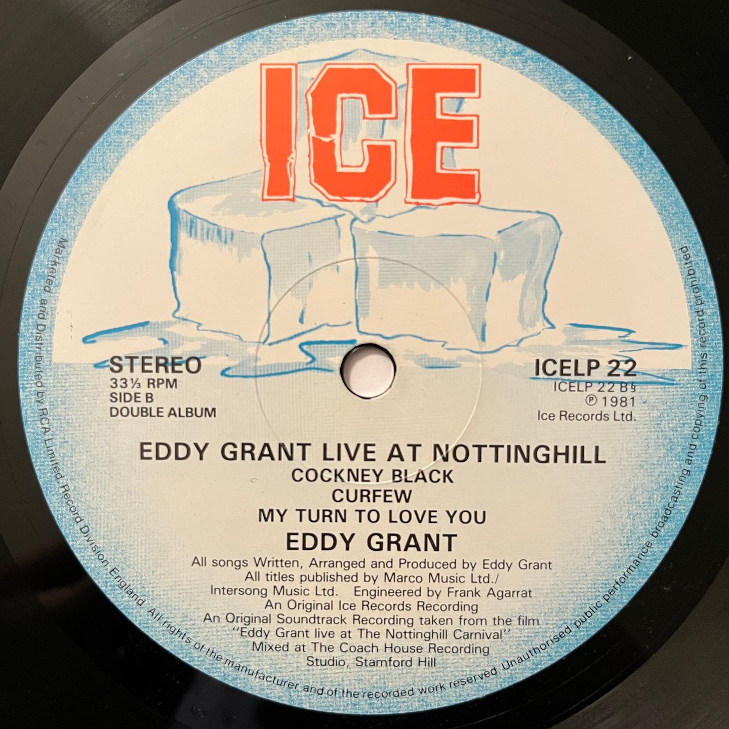 Eddy Grant - Live At Notting Hill | ICE (ICELP 22) - 4