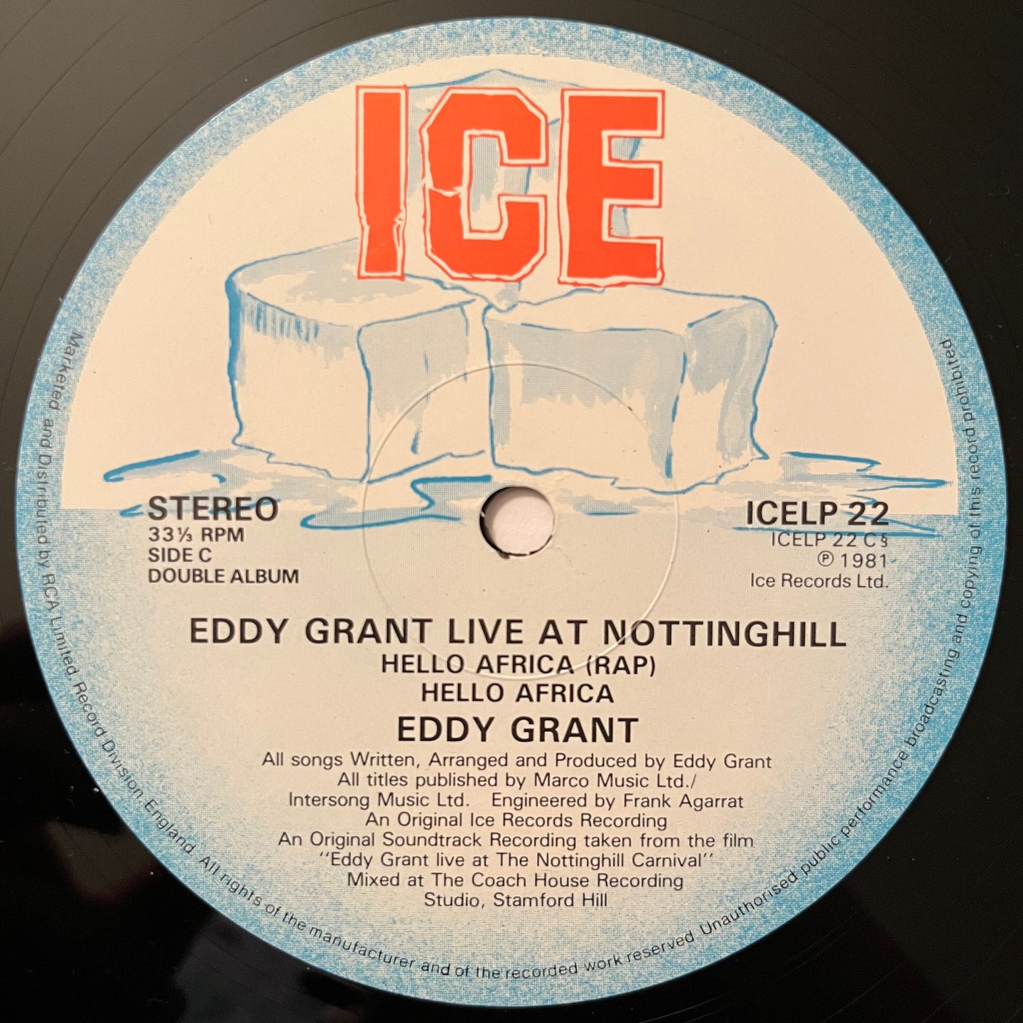Eddy Grant - Live At Notting Hill | ICE (ICELP 22) - 5