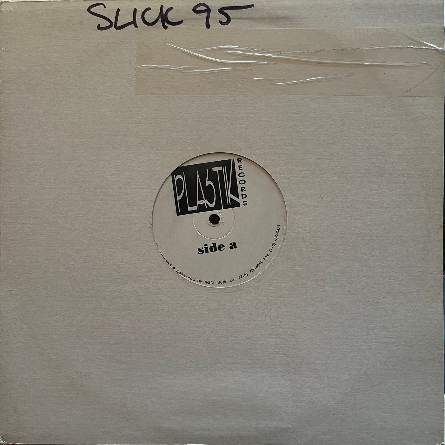 Slick 95 Featuring Truce - I Need To Know Now | Plastik Records (PK-001) - main Slick 95 Featuring Truce - I Need To Know Now | Plastik Records (PK-001) - main
