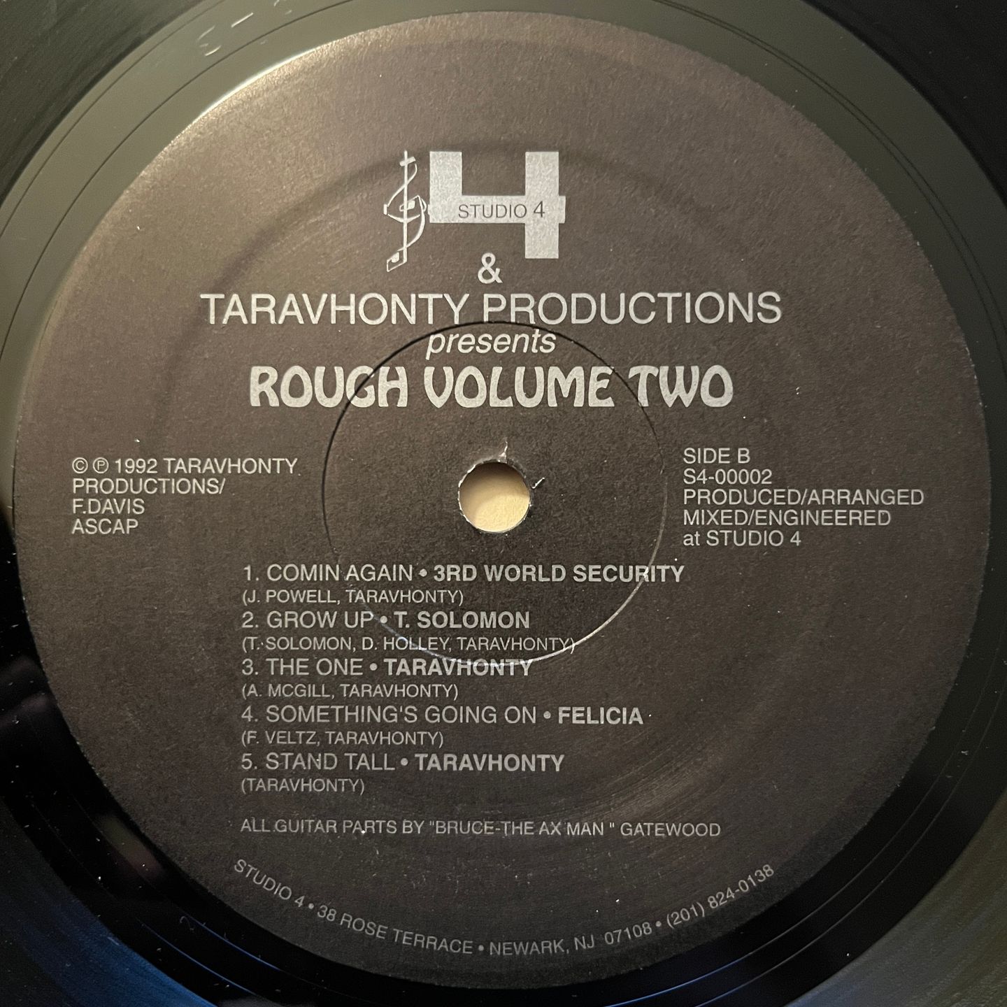 Taravhonty Productions - Rough Volume Two | Studio 4 (S4-00002) - 2