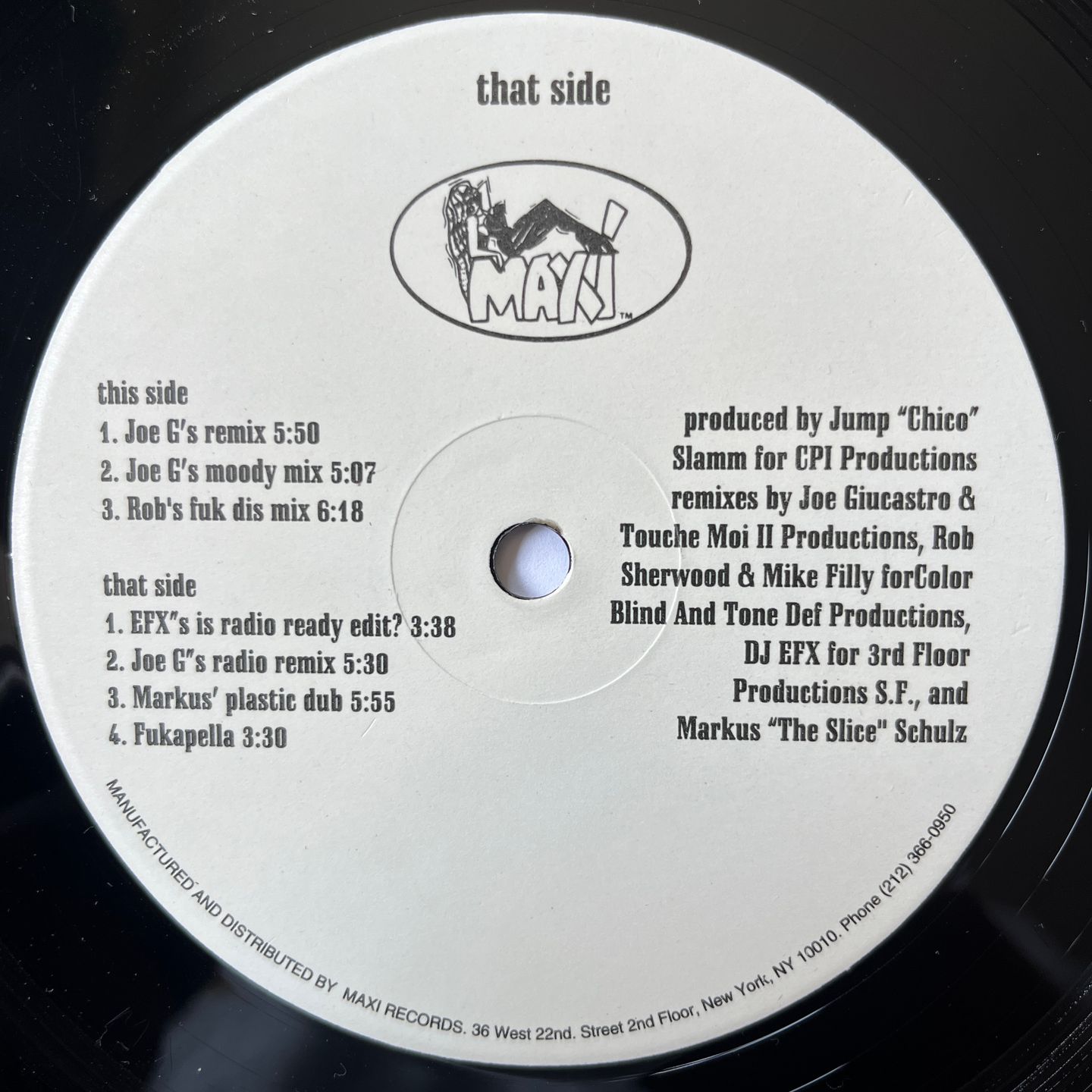 Sagat - Why Is It? Fuk Dat (The Remixes) | Maxi Records (MX-2014 P)
