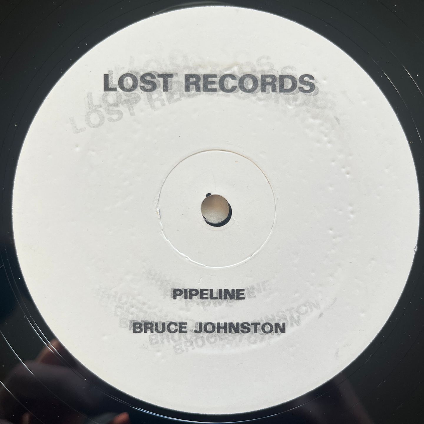 Bruce Johnston / Paul Lewis - Pipeline / Girl, You Need A Change Of Mind | Lost Records (none) - main
