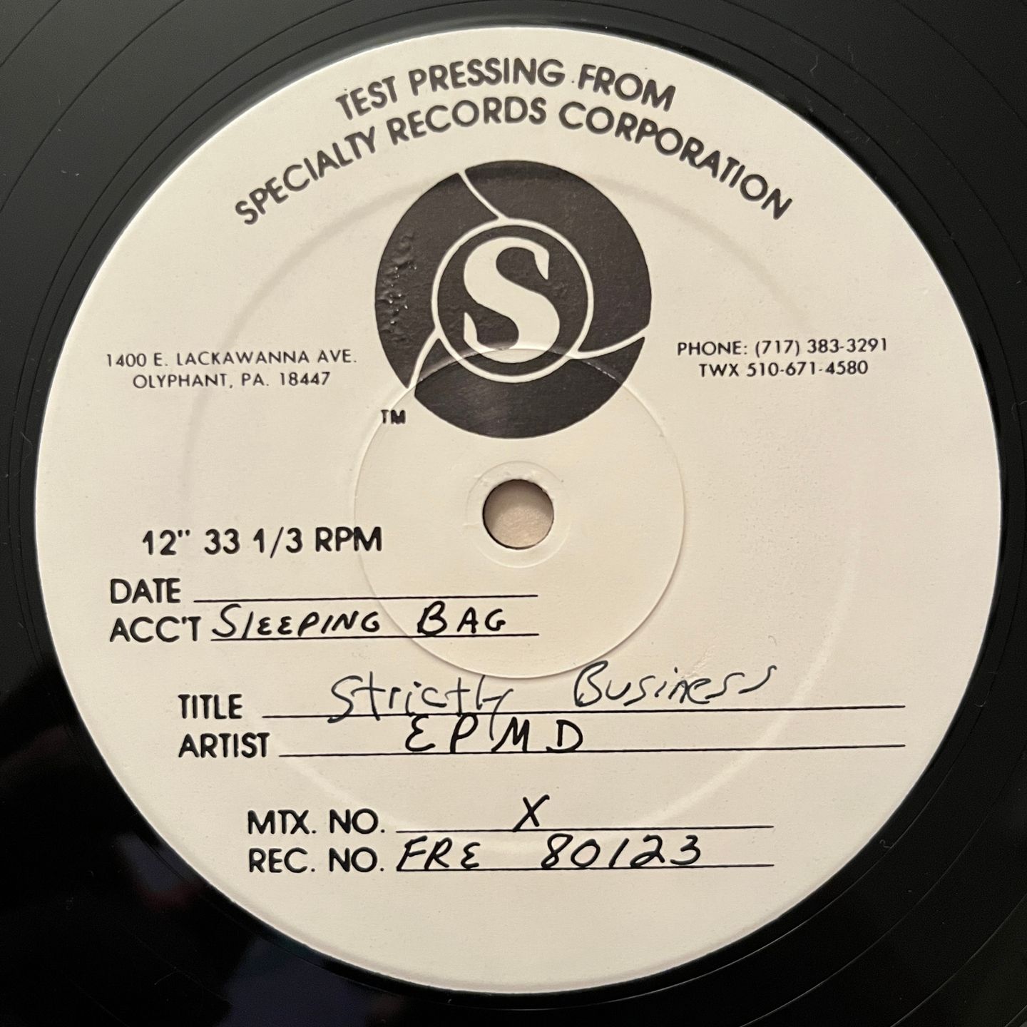 EPMD - Strictly Business | Fresh Records (FRE-80123) - 2