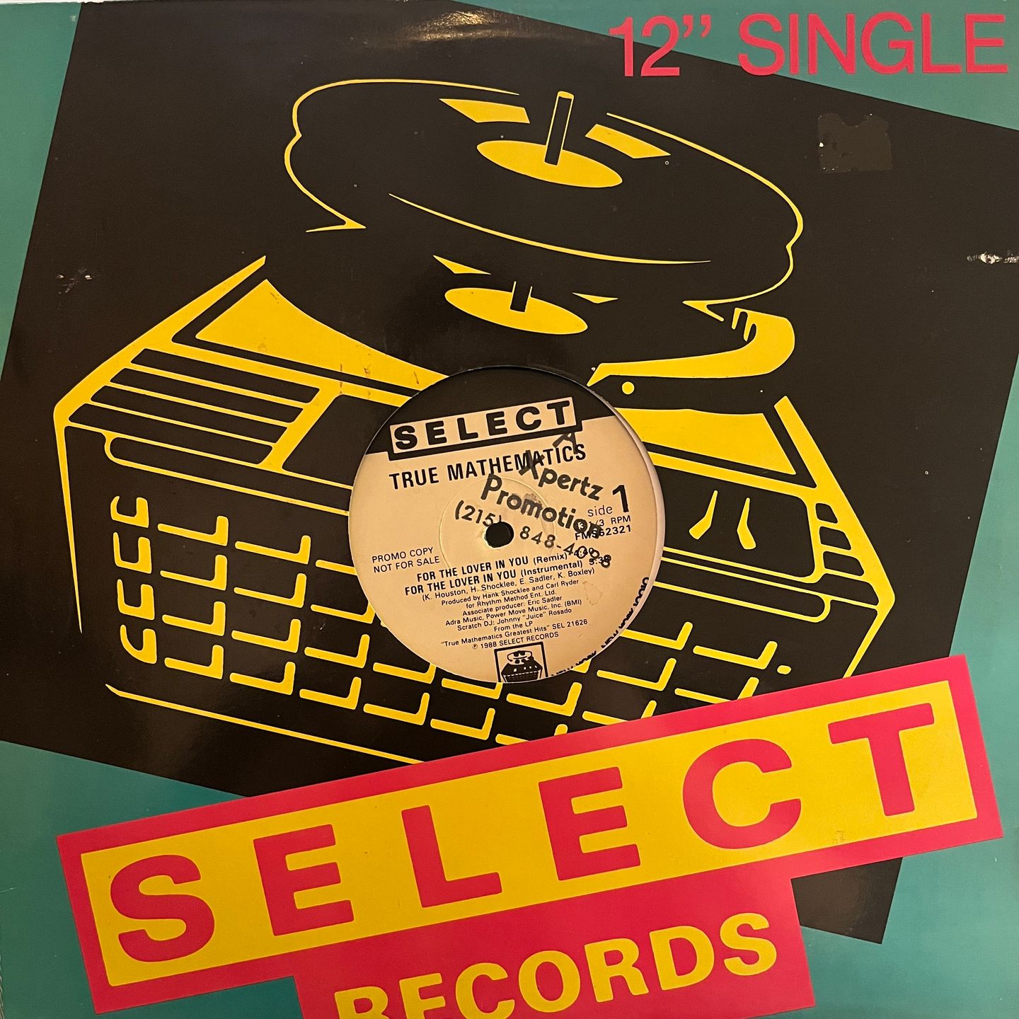 True Mathematics - For The Lover In You | Select Records (FMS62321) - 3